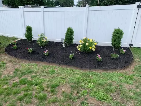 Mark's Lawn Care completed outdoor project