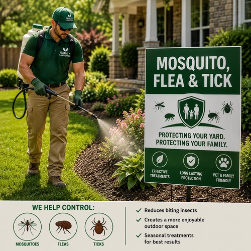Mosquito Flea and Tick Treatments