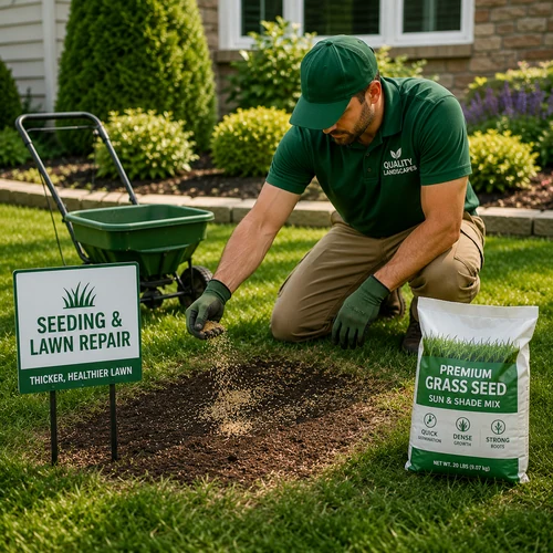 Seeding and Lawn Repair